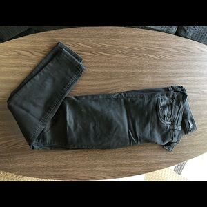 Black stretch skinny pants